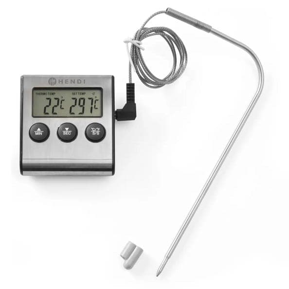 Steketermometer med timer271346: 30 sekunder som skiller perfekt medium rare fra matsikkerhetsbrudd